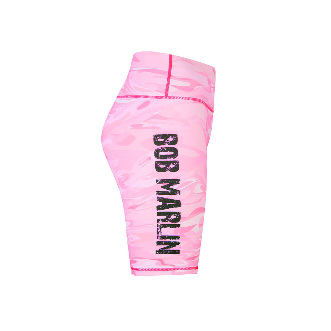 Women's Recycled Short Leggings Pink Storm