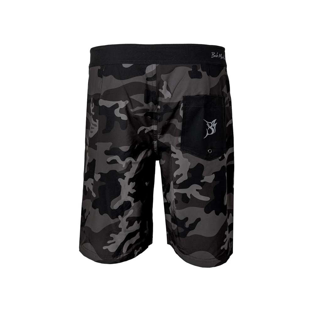 Board Short Bob Camo Black – BobMarlinGear