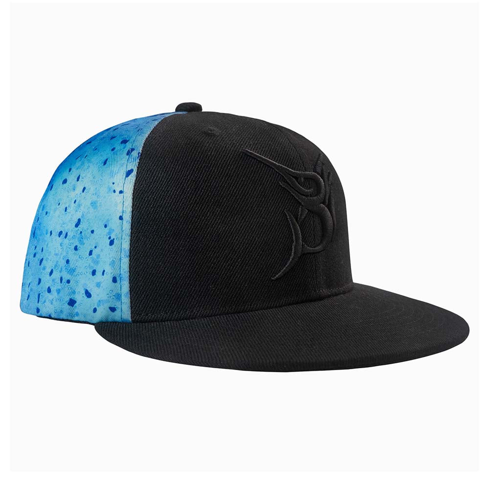 Snapback Hat Bob Mahi Blue