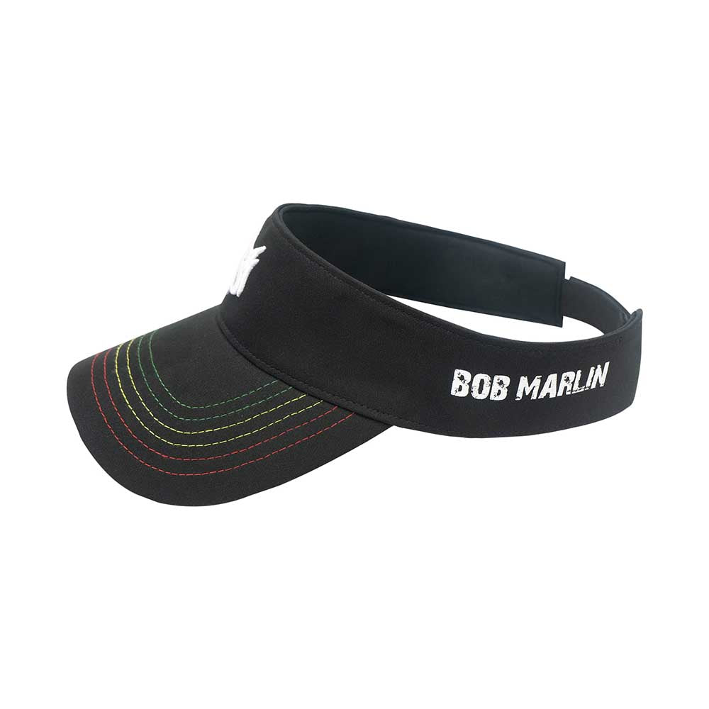 Visor Black Rasta